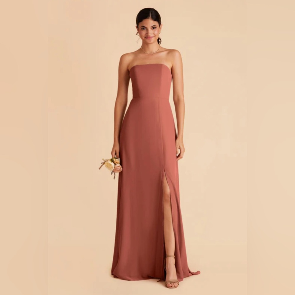Birdy grey Chris convertible bridesmaid dress in desert rose!